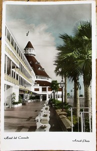 San-Diego-CA-1966-Hand-Colored-Realphoto-Postcard-Hotel-del-Coronado-California