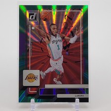 2022-23 Panini Donruss - Lonnie Walker IV #195 Green Laser - Los Angeles Lakers