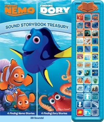 Finding Dory/Finding Nemo Sound Storybook Treasury - Board book By PiKids - GOOD