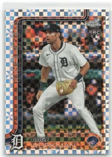 2025 Topps Chrome Update Series X-Fractor Gage Workman #USC21 Detroit Tigers RC