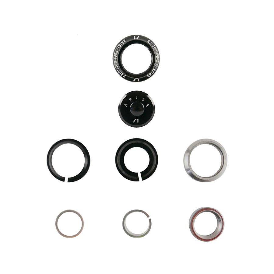 Гарнитура ARISE Crystal 1-1/8-1.5, Встроенная, В комплекте, Черная