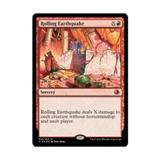 WOTC MtG From the Vault Annihilation Rolling Earthquake (MR) (Foil) EX