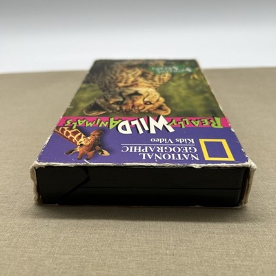 Really Wild Animals: Swinging Safari (VHS 1994) Nat Geo Kids Spin