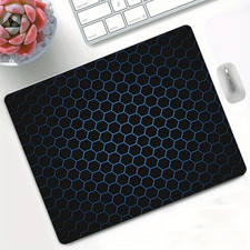 Sleek Honeycomb Mouse Pad: Hexagon Desk Decor for Gamers  Tech Enthusiasts