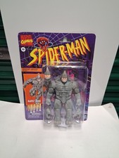 Marvel Legends Retro Spider-Man Animated Series Rhino Brand New Sealed On Card
