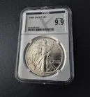 1989 American Silver Eagle Mint State 9.9 NGC X NGCX *4302