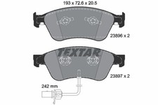 BREMSBELAGSATZ FÜR AUDI A8 D3 (4E2, 4E8) - TEXTAR 2389601