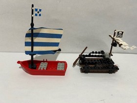 Vintage Lego Pirates Rock Island Refuge Set 6273 Complete Read