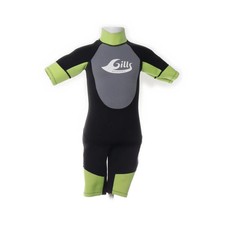 Gills, Neoprenanzug, Größe: 116, Schwarz/Grün/Grau, Polyamid, Print, Scuba #ceU