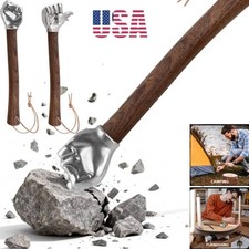 Stainless Steel Hardened Fist Hammer Tool - M...