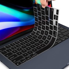 Keyboard Cover for 2026 2025 2024 MacBook Air 13" 15" 2022-2026 , Black