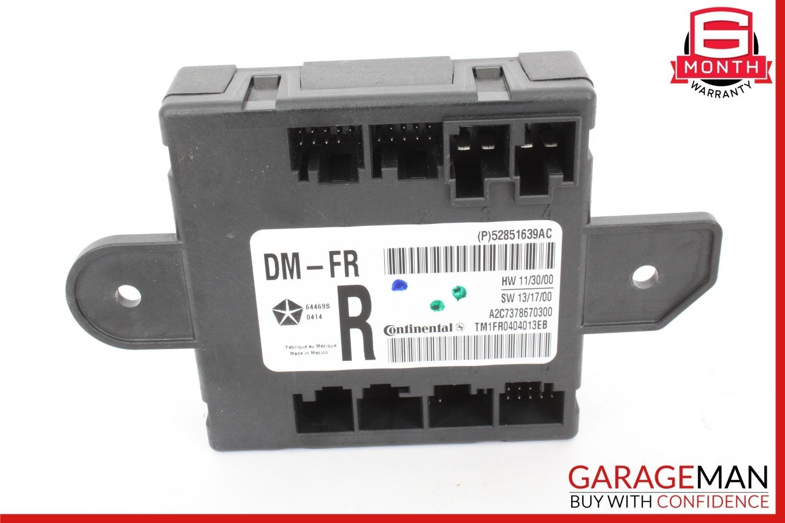 Maserati Quattroporte 2014-2017 Front Right Door control modules Set