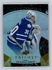 2015-16 Upper Deck Trilogy #112 Antoine Bibeau SN,RC Toronto Maple Leafs