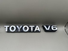 1984-89 Toyota Pickup Truck 89 4runner Front Grille Badge Oem Emblem Chrome V6