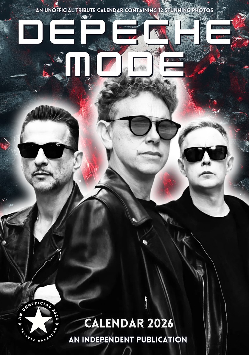DEPECHE MODE 2026 Wall Calendar A3 Unofficial Tribute NEW