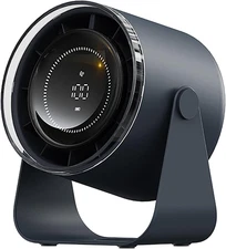 Desk Fan Portable Rechargeable USB Quiet Digital Display Personal Table Fan