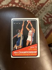 1972-73 Topps - ABA Championship George McGinnis #243 (RC)