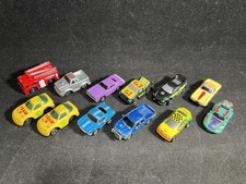 Lot of 12 Mixed Vintage Micro Machines/Mini Cars Trucks