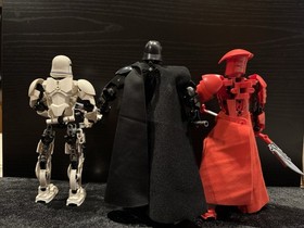 LEGO Kylo Ren, FO Stormtrooper, Praetorian Guard 75117 75114 75529 Lot Of 3