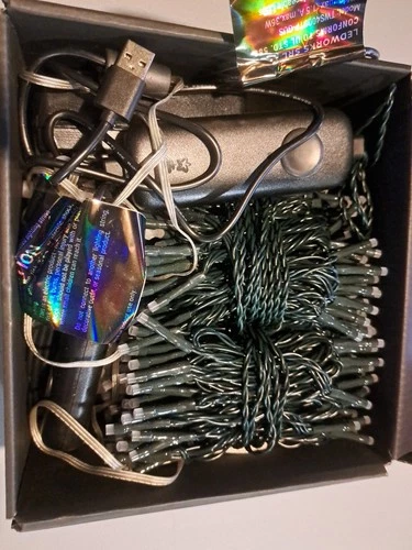 Twinkly Strings 400 LED RGB Lights (TWS400STP) +60 Led Dots