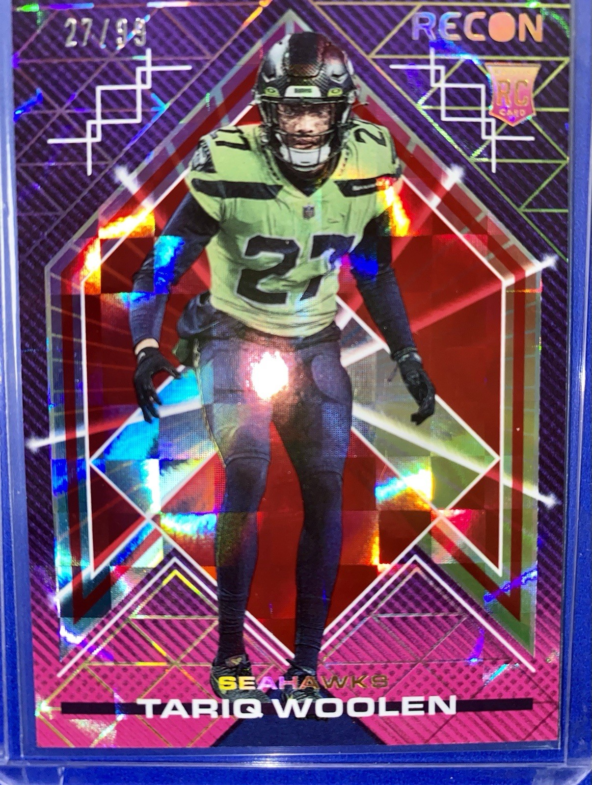 Tariq Woolen Panini Chronicles Recon #REC16 Base