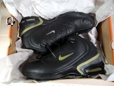 1998 Nike Air Max Unstoppable Black Metallic Silver Noir Argmet Era Size 11