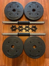 5kg pair of Dumbbells Weights Set Home Fitness Gym Workout Lifting Yoga