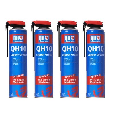 Mehrzweck Kupfer Anti Festfetten Fett Spray schützt Schmiert Groß 600ml x4