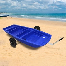 Boat Trailer Dolly Aluminum Alloy Inflatable Boat Kayak Sailboat Trailer Mover