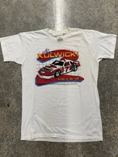 VTG 80s Alan Kulwicki #7 Zerex NASCAR T Shirt Sz XL Rookie Of The Year 1987