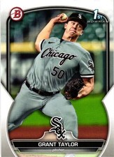2023 Bowman Draft - Grant Taylor #BD-8 (RC)