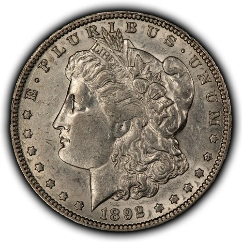 1892-O $1 Morgan Silver Dollar - AU - SKU-D7192