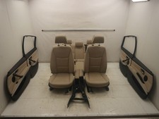 BMW 3 TOURING (E91) 320D Sitze komplett LEDERSITZE BEIGE, WEI�