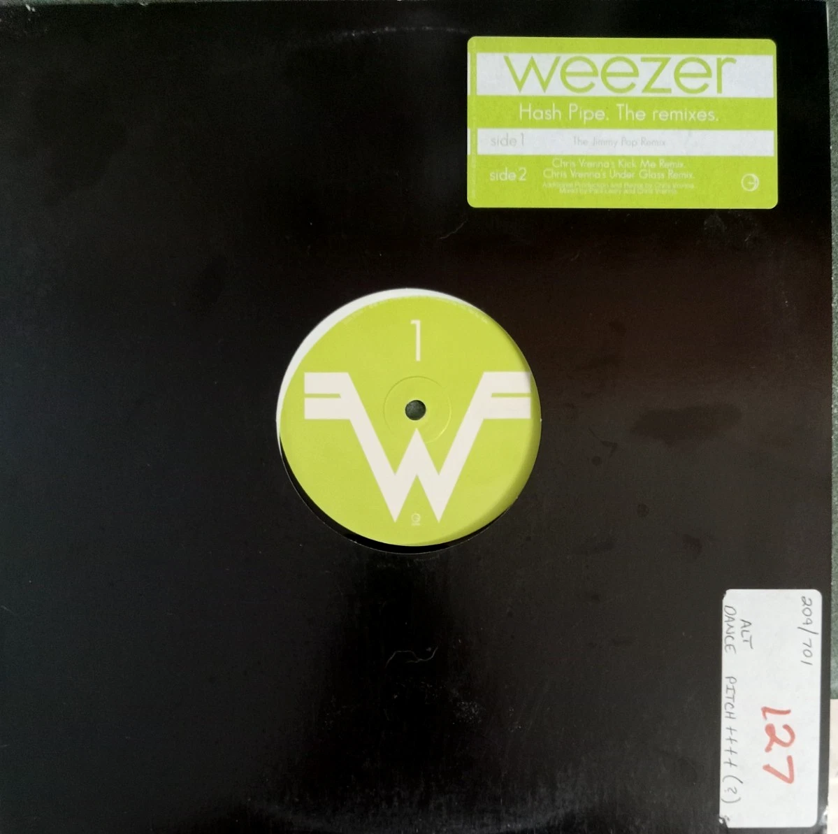 Weezer 33 RPM Speed Vinyl Records for sale | eBay