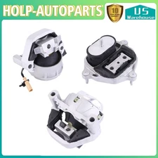 For 2012-2018 Audi A6 2.0L FWD 3PC N238 Engine Motor & Transmission Mount Set