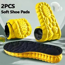 4D Cloud Technology Sports Insoles for Shoes PU Sole Soft Breathable Shock Proof