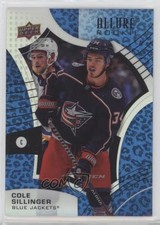 2021 Upper Deck Allure Rookies Blue Leopard Cole Sillinger (Pink on Back) 1t49