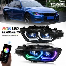 Voll RGB LED Projektor Scheinwerfer f�r BMW 3er F30 F31 2012-2015 HalogenVersion