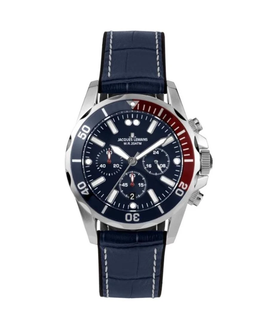 Jacques Lemans 1-2118B 1-2118B Cronografo uomo