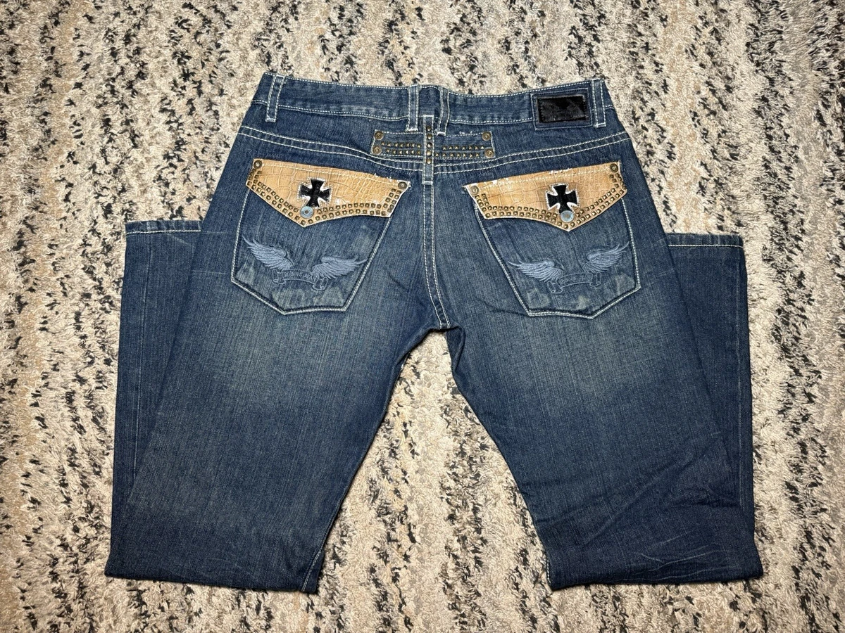 Robin's Jean Blue Denim Jeans for Men for sale | eBay
