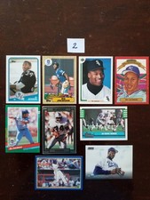9 Card Lot BO JACKSON 1988 Topps Football 1987 Topps Baseball Near Mint! SEE PIC