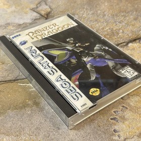 Panzer Dragoon Box Case & Manual - Sega Saturn **SEE DESC**
