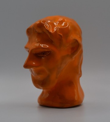 ''Guilty Face'' - Expensive Original Clay Sculpture. Hand made & glazed.