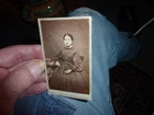1860S-CIVIL WAR- CDV PHOTO- ANNIE PALMER-ANOKA-MINN