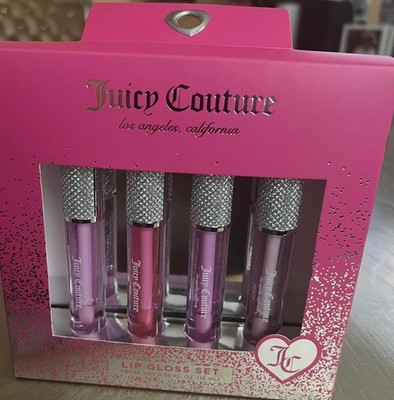 Juicy Couture Lip Gloss Set Liquid Strawberry Berry Cherry Peach