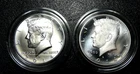 2014 D + S  KENNEDY SILVER HALF DOLLARS IN UNOPENED CAPSULES FROM US MINT