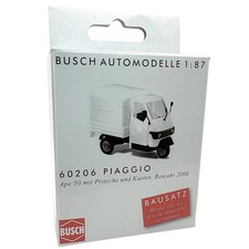 Piaggio Ape 50 Bausatz Modell 1:87 PIAGGIO APE 50 Kasten weiß