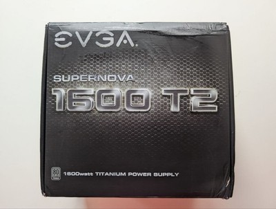 EVGA SuperNOVA 1600 T2 80+ TITANIUM, 1600W.