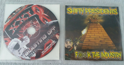 Shifty Presidents 'F@@k the Industry' and Mark Ames XXL 8 - 2 RARE CDs