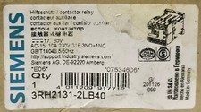 SIEMENS 3RH2131 2LB40 SIRIUS 17-30 VDC Contactor